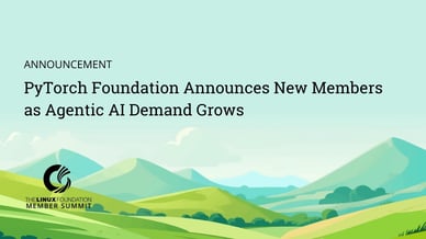 PyTorch Foundation Announces New Members as Agentic AI Demand Grows