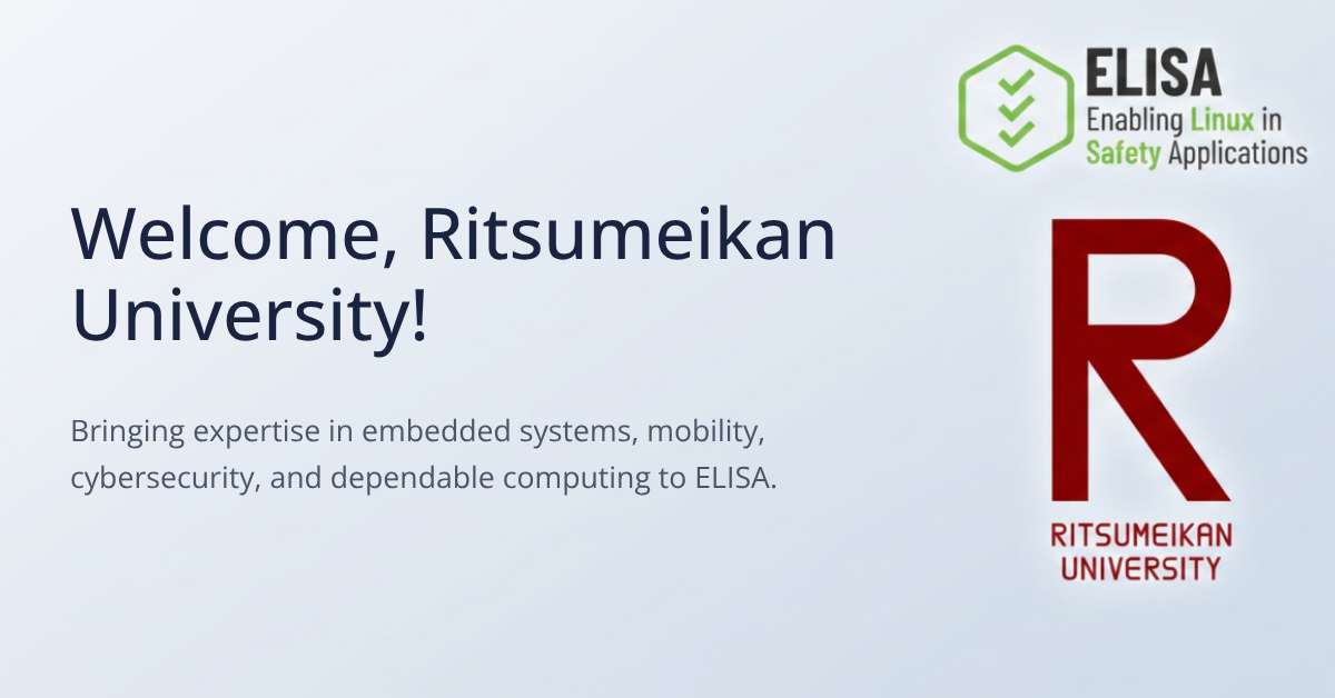 ELISA Project - New member - Welcome, Ritsumeikan University! (2)