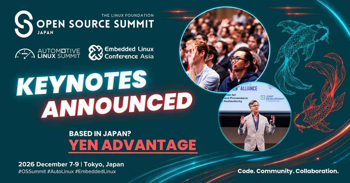 OSSJ + ALS + ELS Japan 2026 Keynote Live