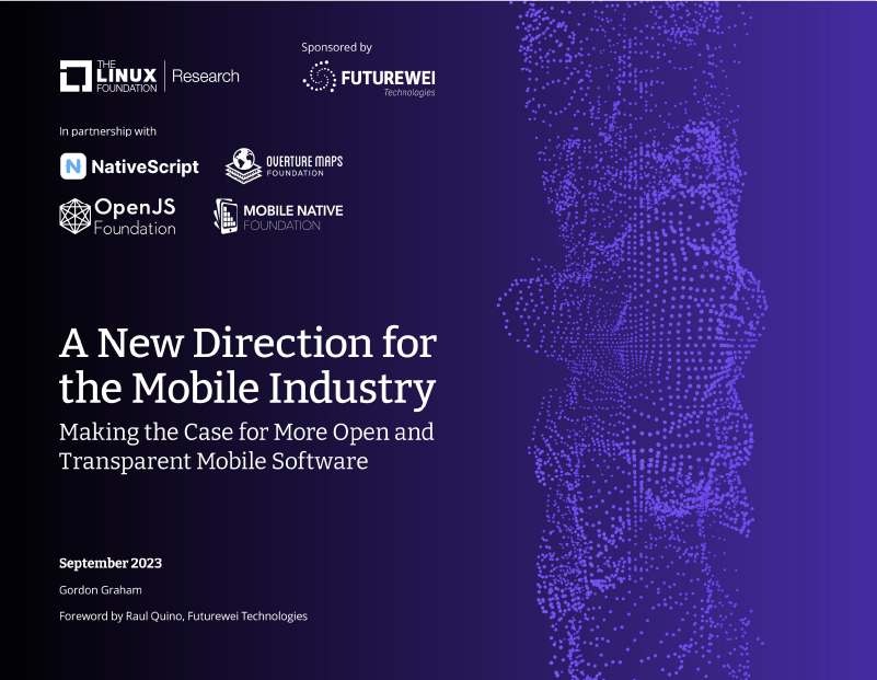 Linux Foundation_A New Direction for the Mobile Industry 2023 cover