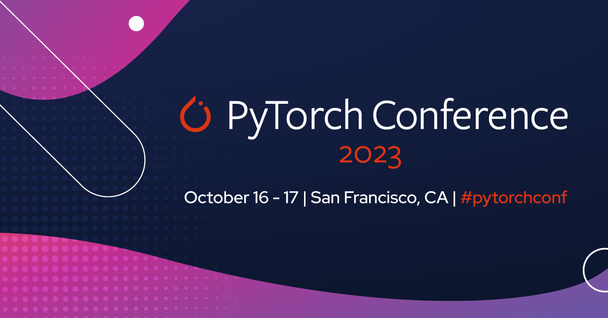 PyTorch Conference 2023