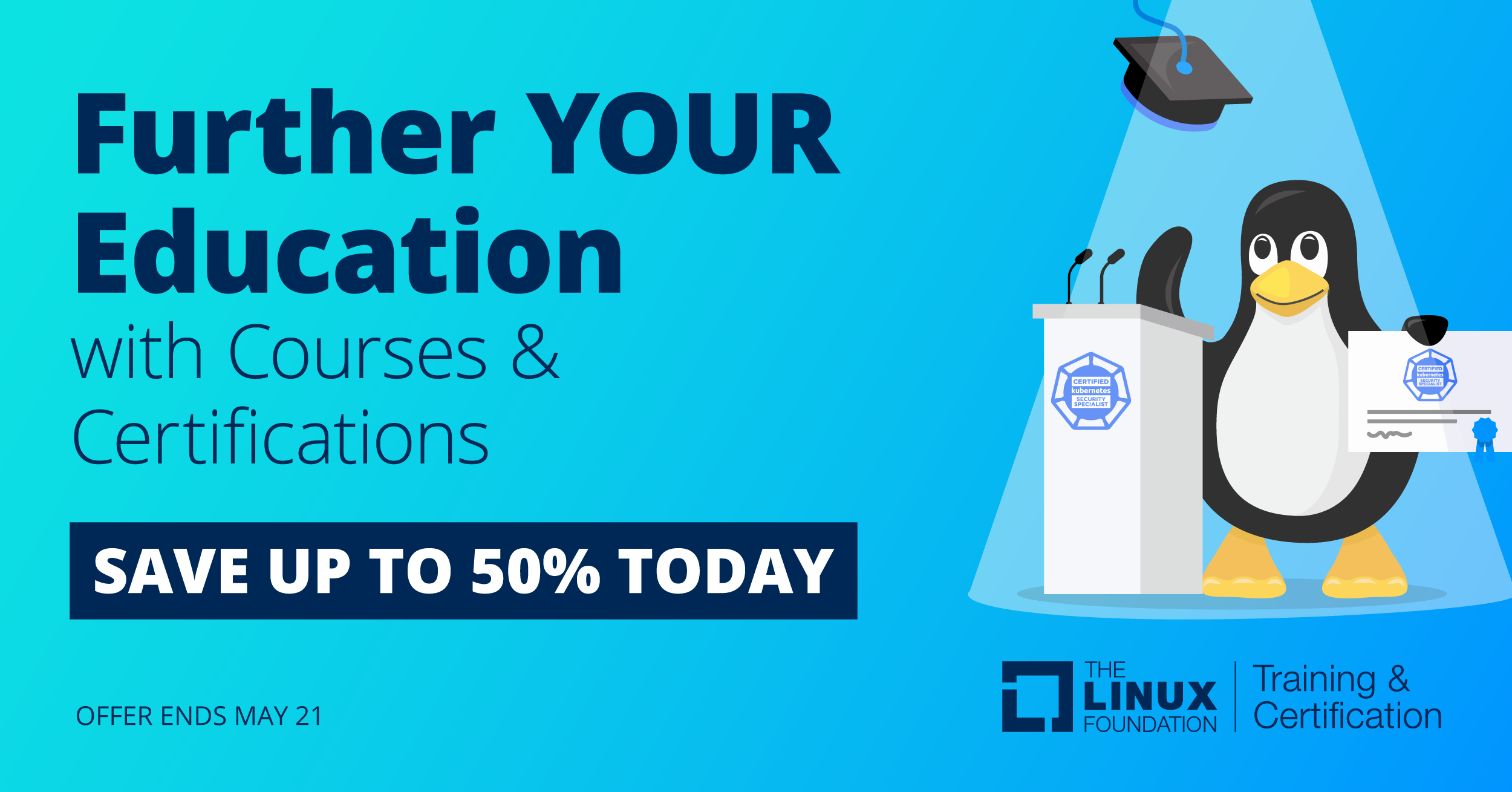 Training + Certs Promo May 2024