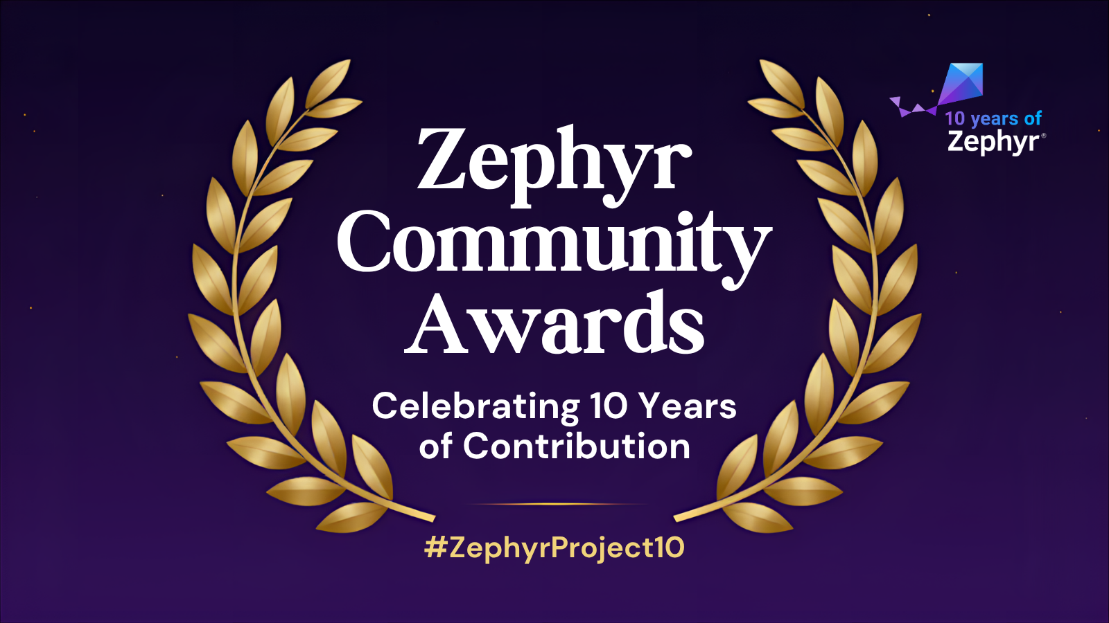 Zephyr Community Awards