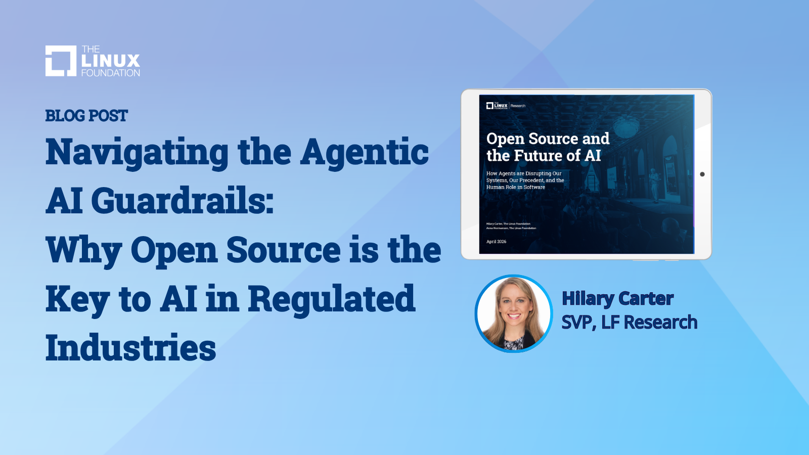 Navigating the Agentic AI Guardrails: Why Open Source is the Key to AI in Regulated Industries