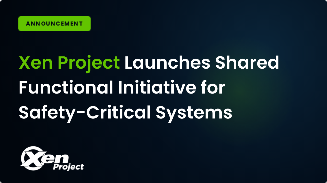Xen Project Launches Safety Committee To Certify Hypervisor For Robots And Cars