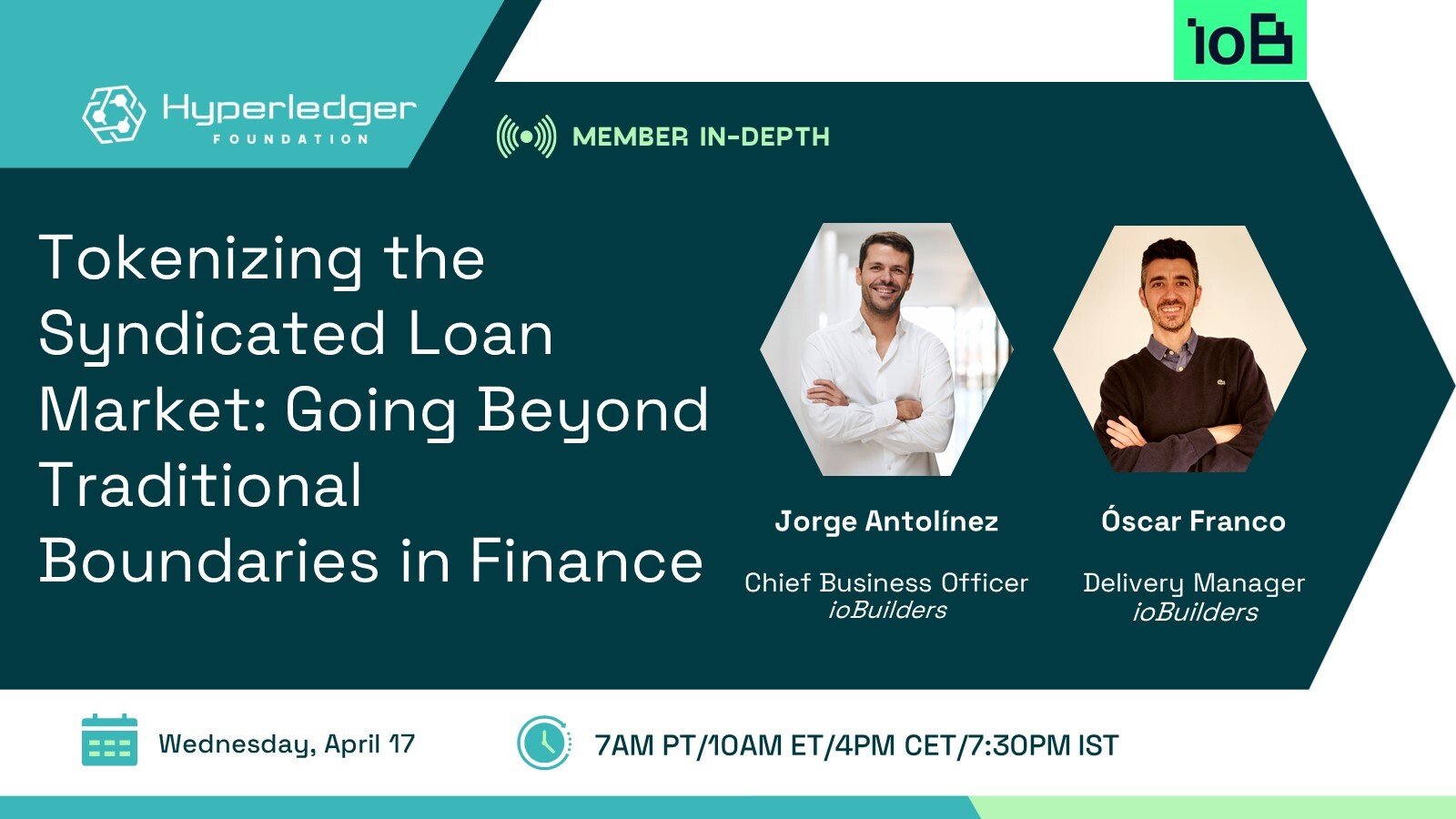 Hyperledger In-depth with ioBuilders: Tokenizing the Syndicated Loan Market: Going Beyond Traditional Boundaries in Finance featured image