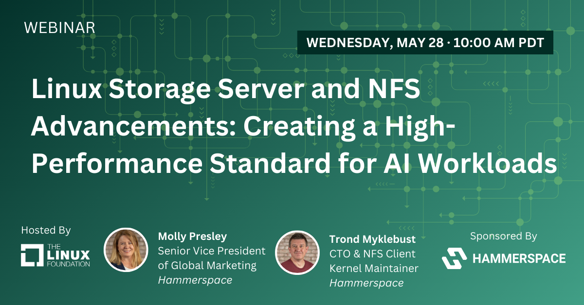 Linux Storage Server and NFS Advancements: Creating a High-Performance Standard for AI Workloads featured image