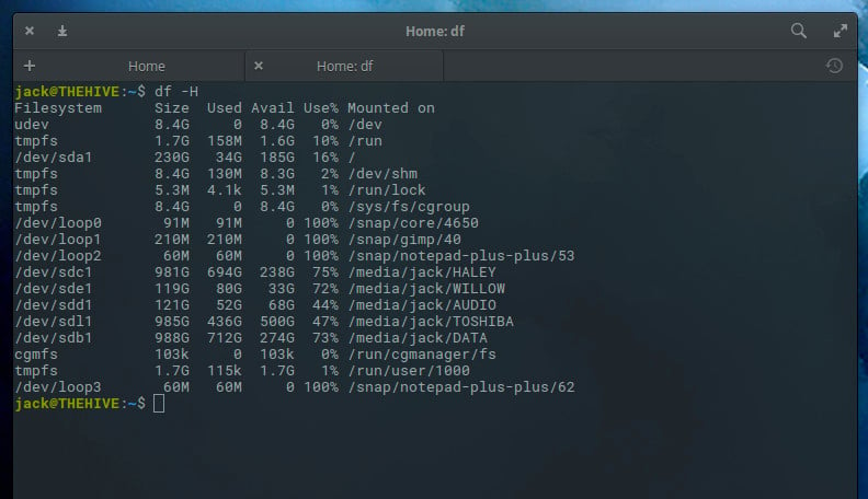 How to Check Disk Space Usage in Linux Using df and du Commands