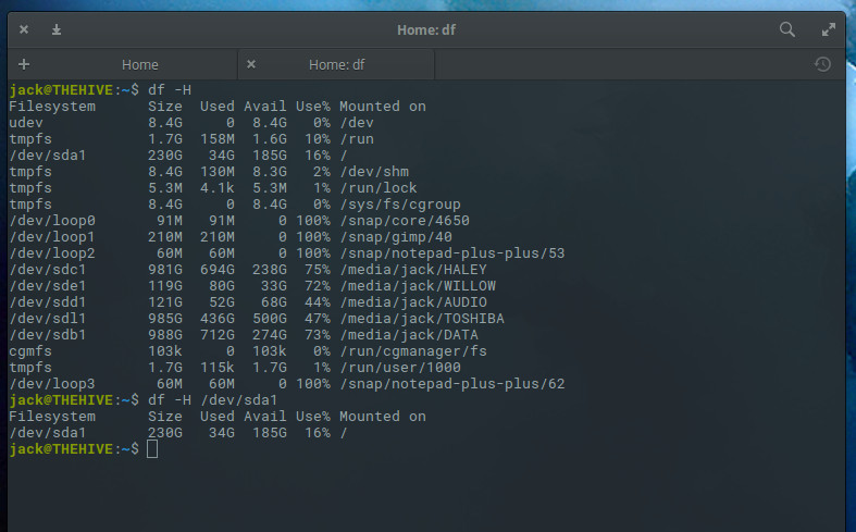 Classic SysAdmin How To Check Disk Space On Linux From The Command 
