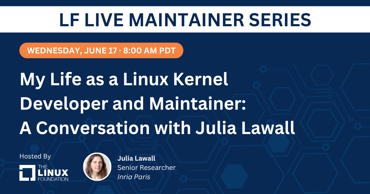 My Life as a Linux Kernel Developer and Maintainer with Julia Lawall featured image