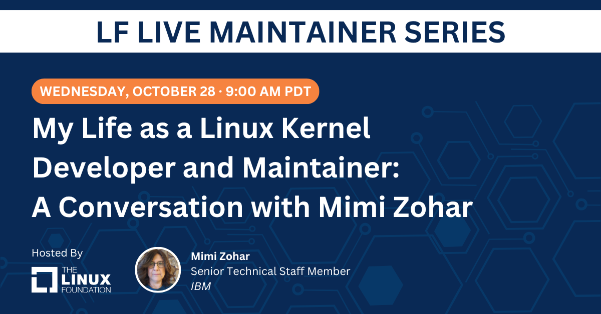 My Life as a Linux Kernel Developer and Maintainer with Mimi Zohar featured image