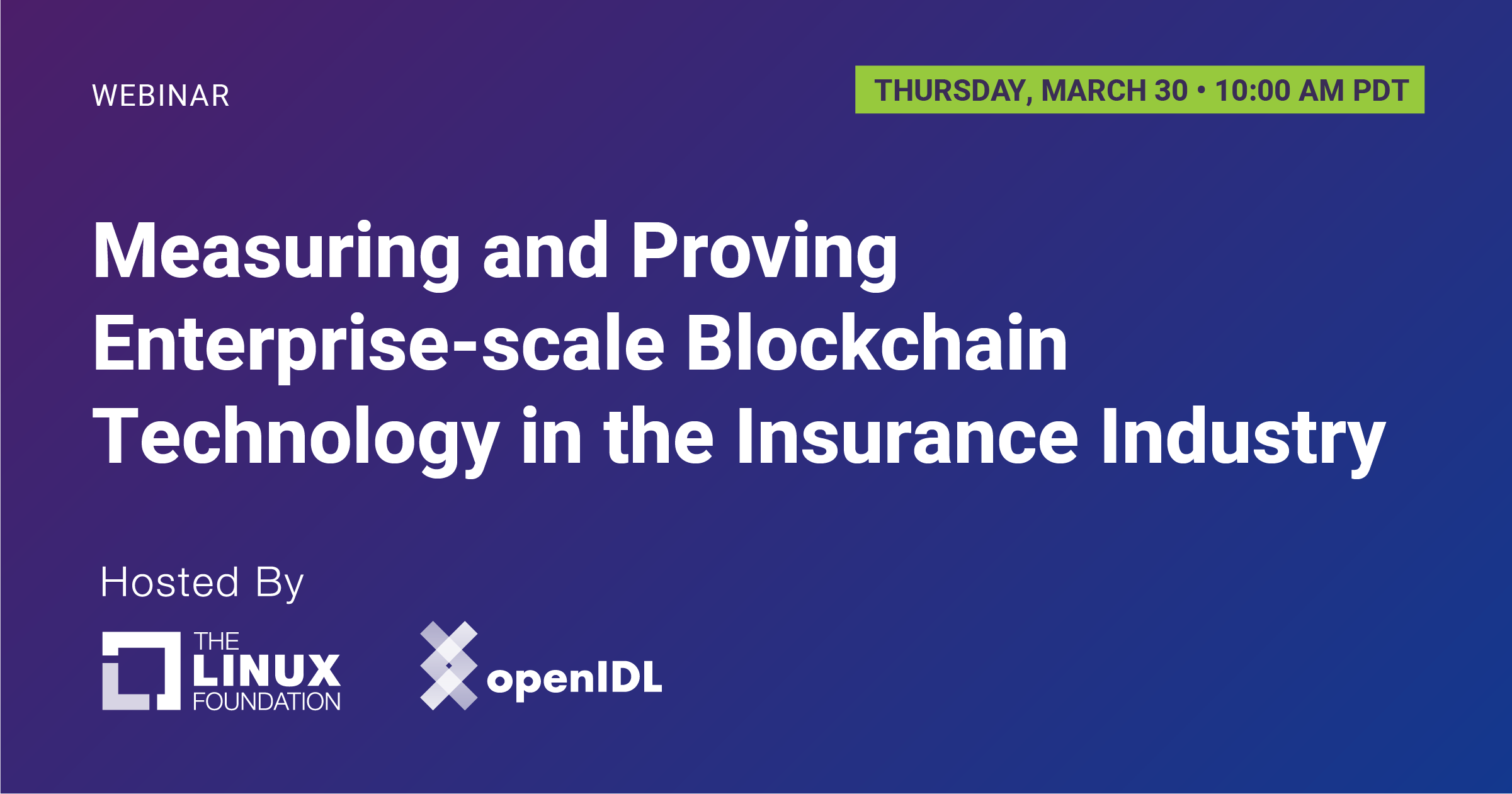 Measuring and Proving Enterprise-scale Blockchain Technology in the Insurance Industry featured image