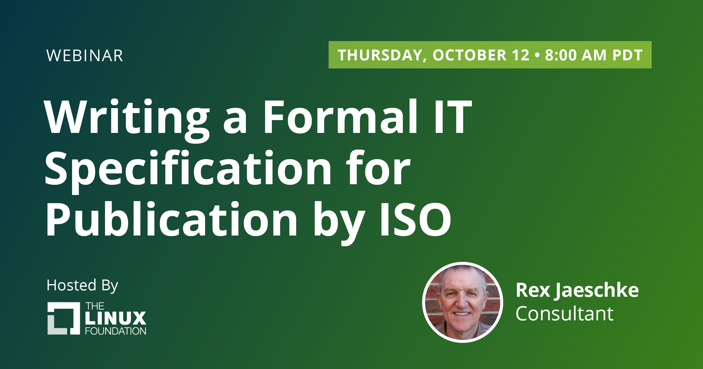 Writing a Formal IT Specification for Publication by ISO featured image
