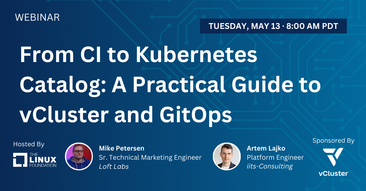 From CI to Kubernetes Catalog: A Practical Guide to vCluster and GitOps featured image
