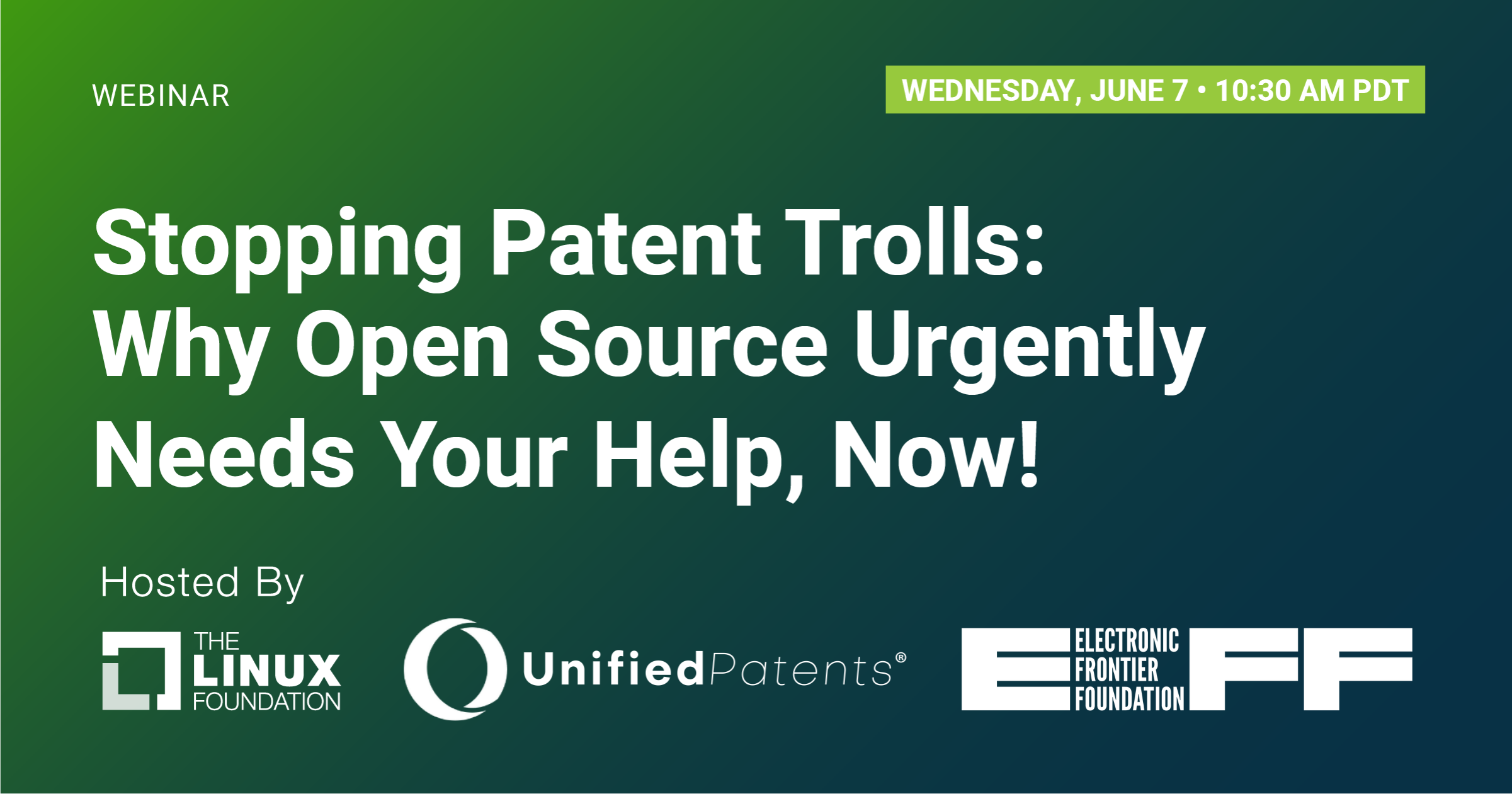 Stopping Patent Trolls: Why Open Source Urgently Needs Your Help, Now! featured image