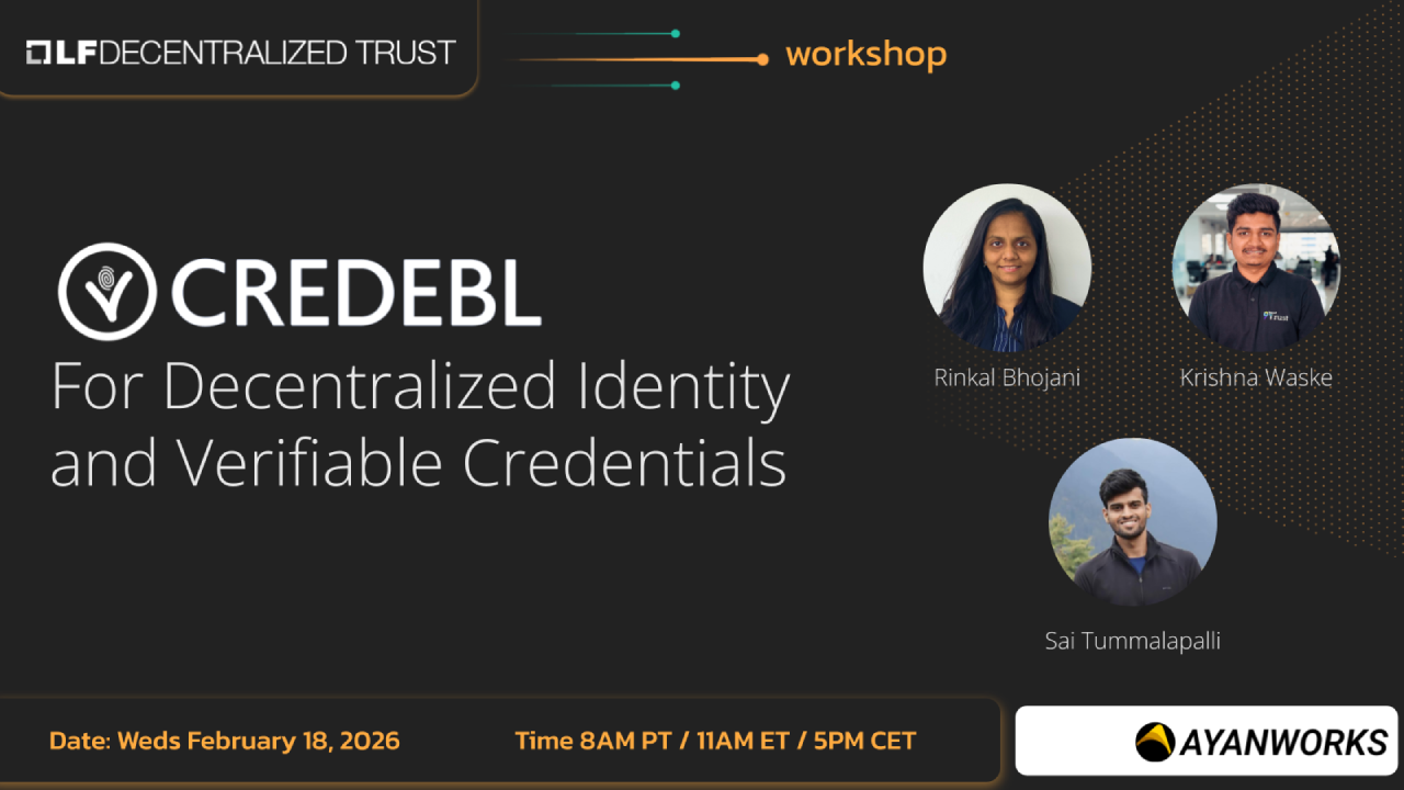 CREDEBL For Decentralized Identity and Verifiable Credentials featured image